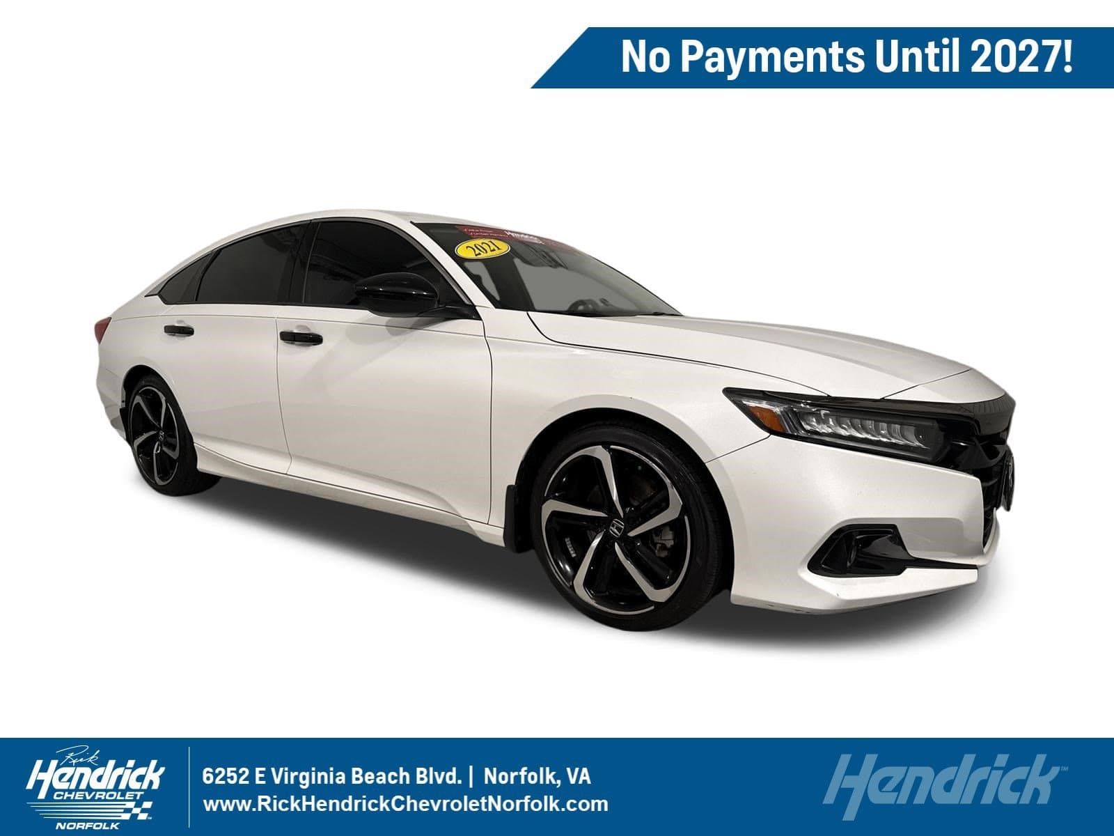 2021 Honda Accord Sedan Sport SE — photo 1 of 36