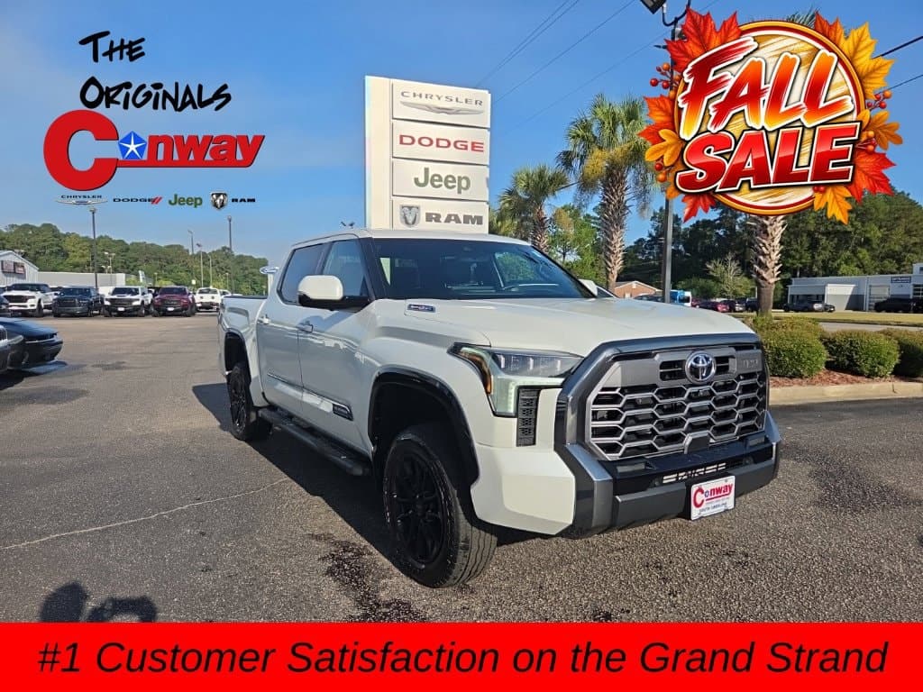 2025 Toyota Tundra 4WD Platinum Hybrid — photo 1 of 33