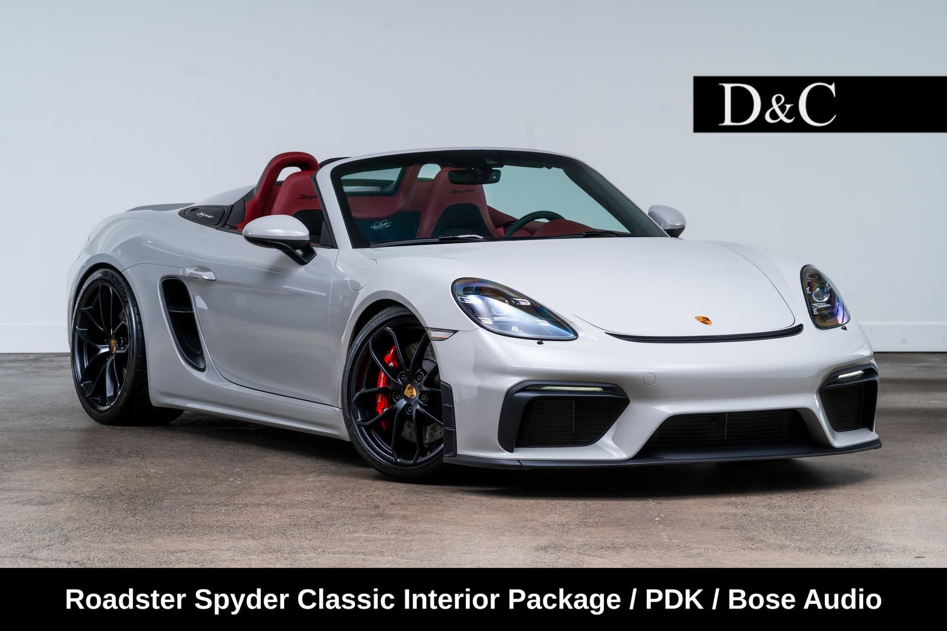 2021 Porsche 718 Spyder Base — photo 1 of 36
