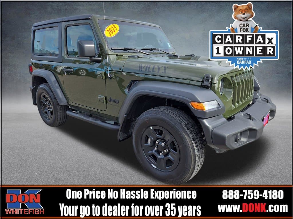 2023 Jeep Wrangler Sport — photo 1 of 28