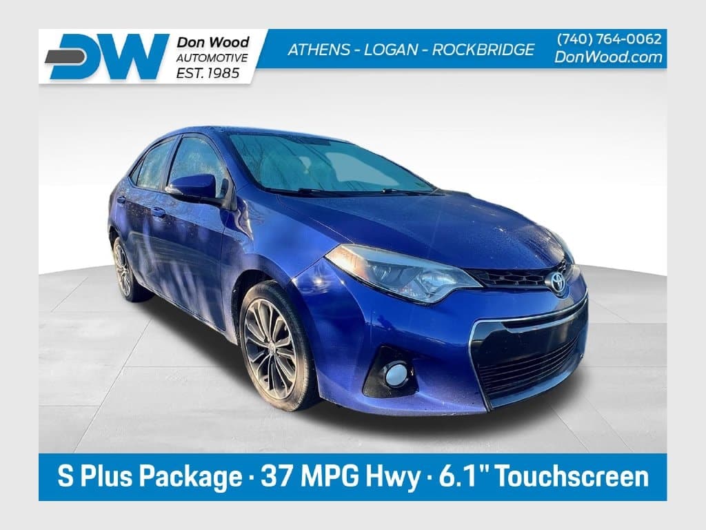 2014 Toyota Corolla S Plus — photo 1 of 4