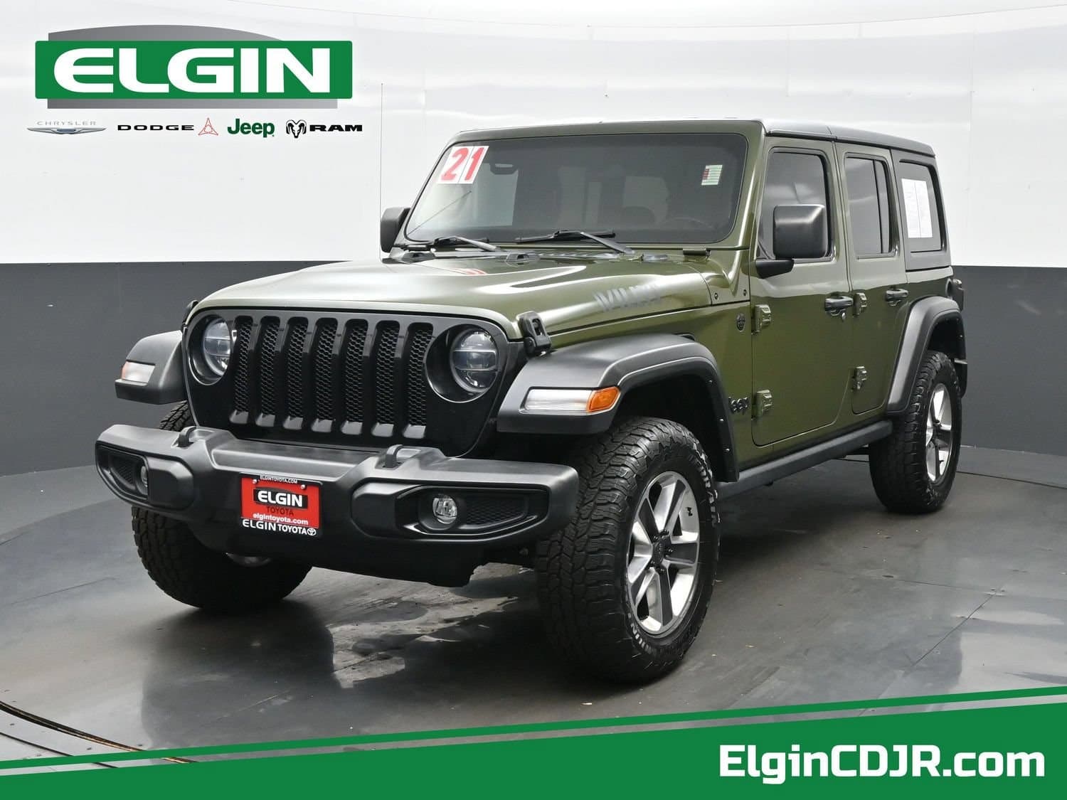 2021 Jeep Wrangler Unlimited Willys — photo 1 of 41