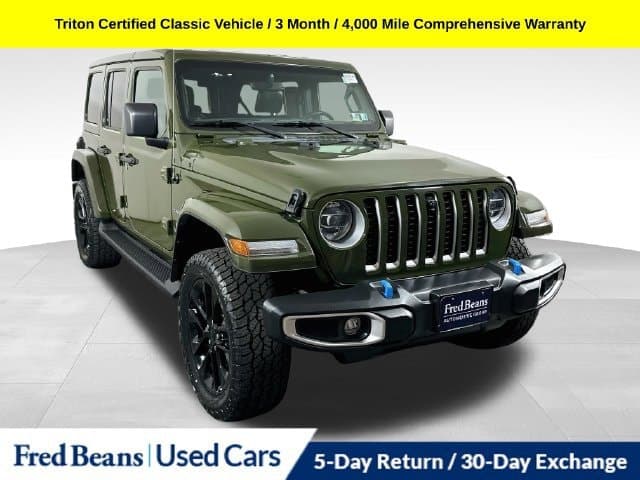 2022 Jeep Wrangler 4xe Unlimited Sahara — photo 1 of 38
