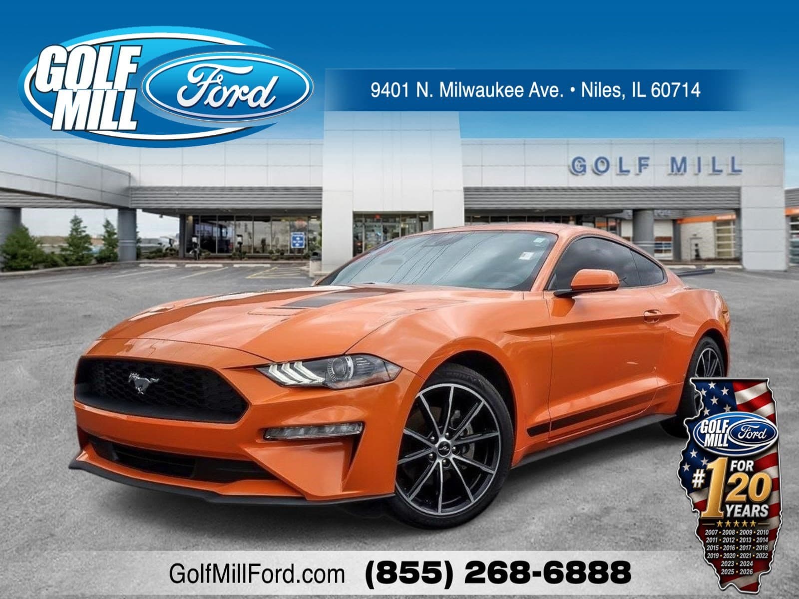 2021 Ford Mustang EcoBoost — photo 1 of 32
