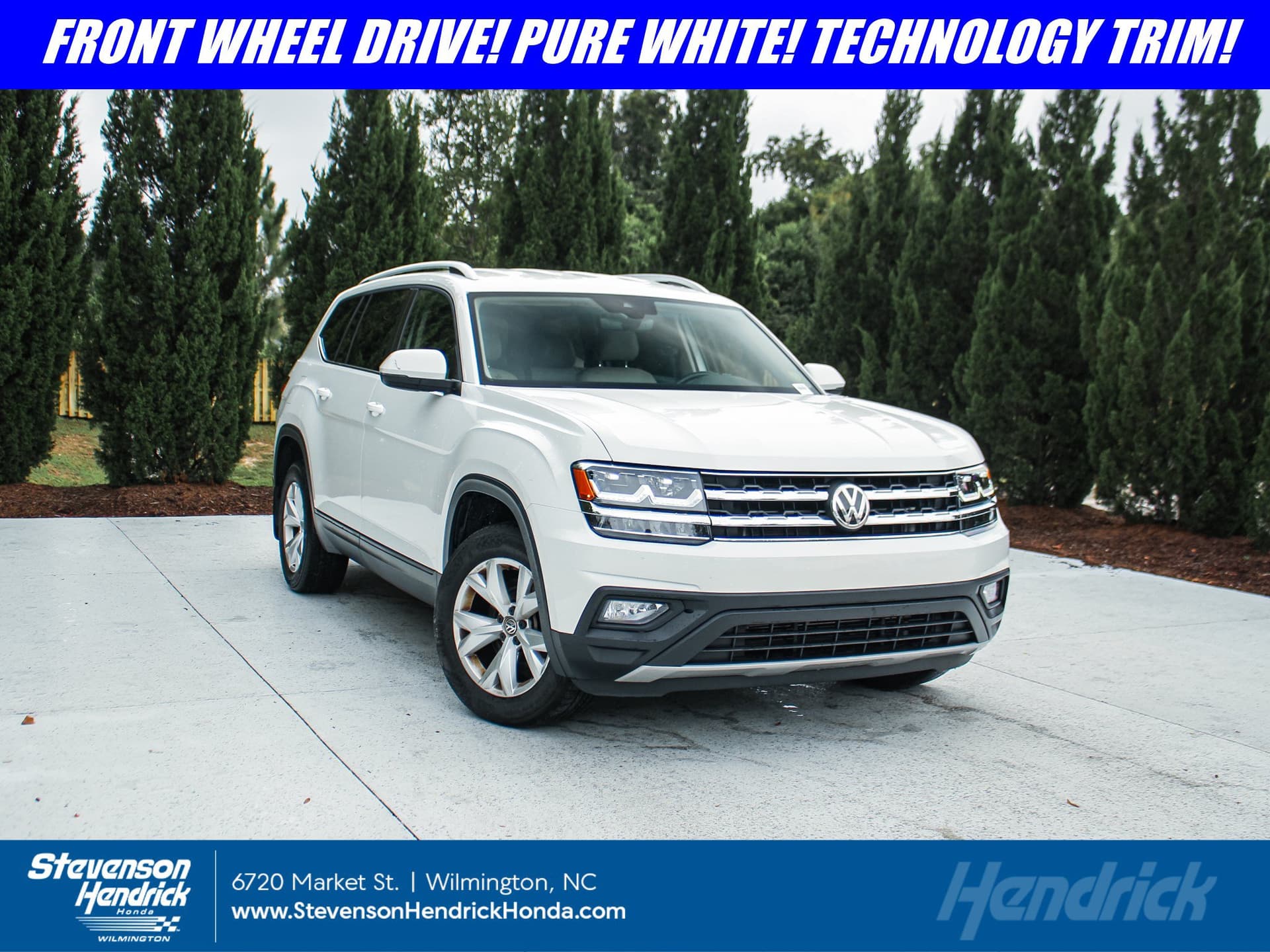 2018 Volkswagen Atlas 2.0T SE w/Technology — photo 1 of 10