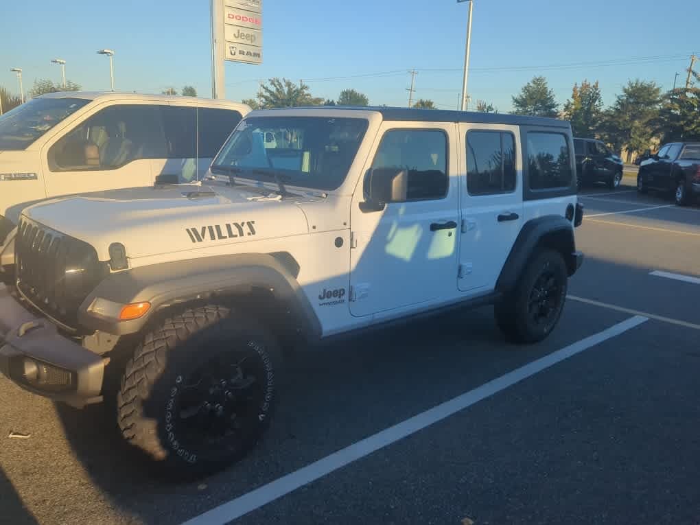 2022 Jeep Wrangler Unlimited Willys — photo 1 of 5