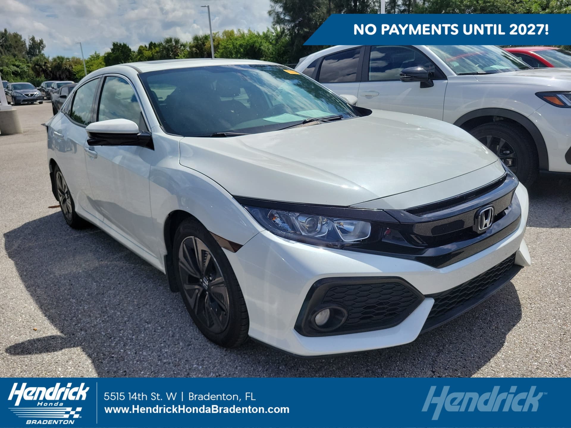 2018 Honda Civic Hatchback EX — photo 1 of 11