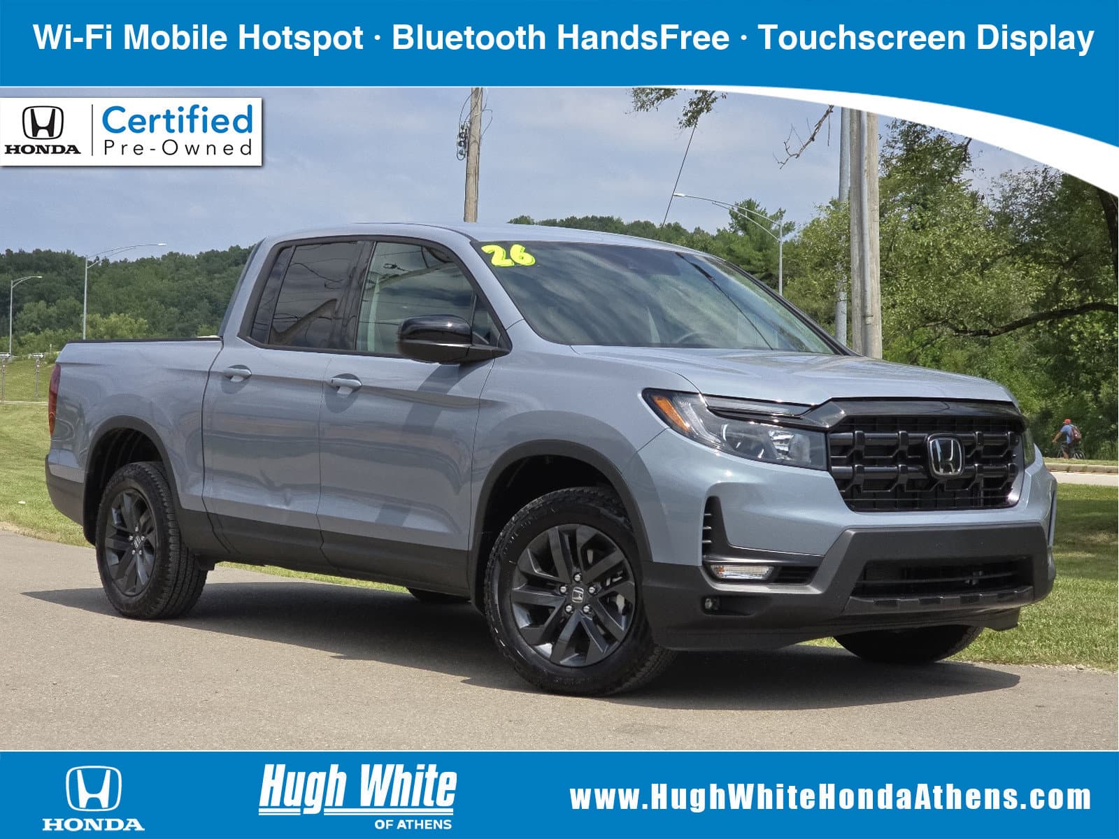 2026 Honda Ridgeline Sport — photo 1 of 33