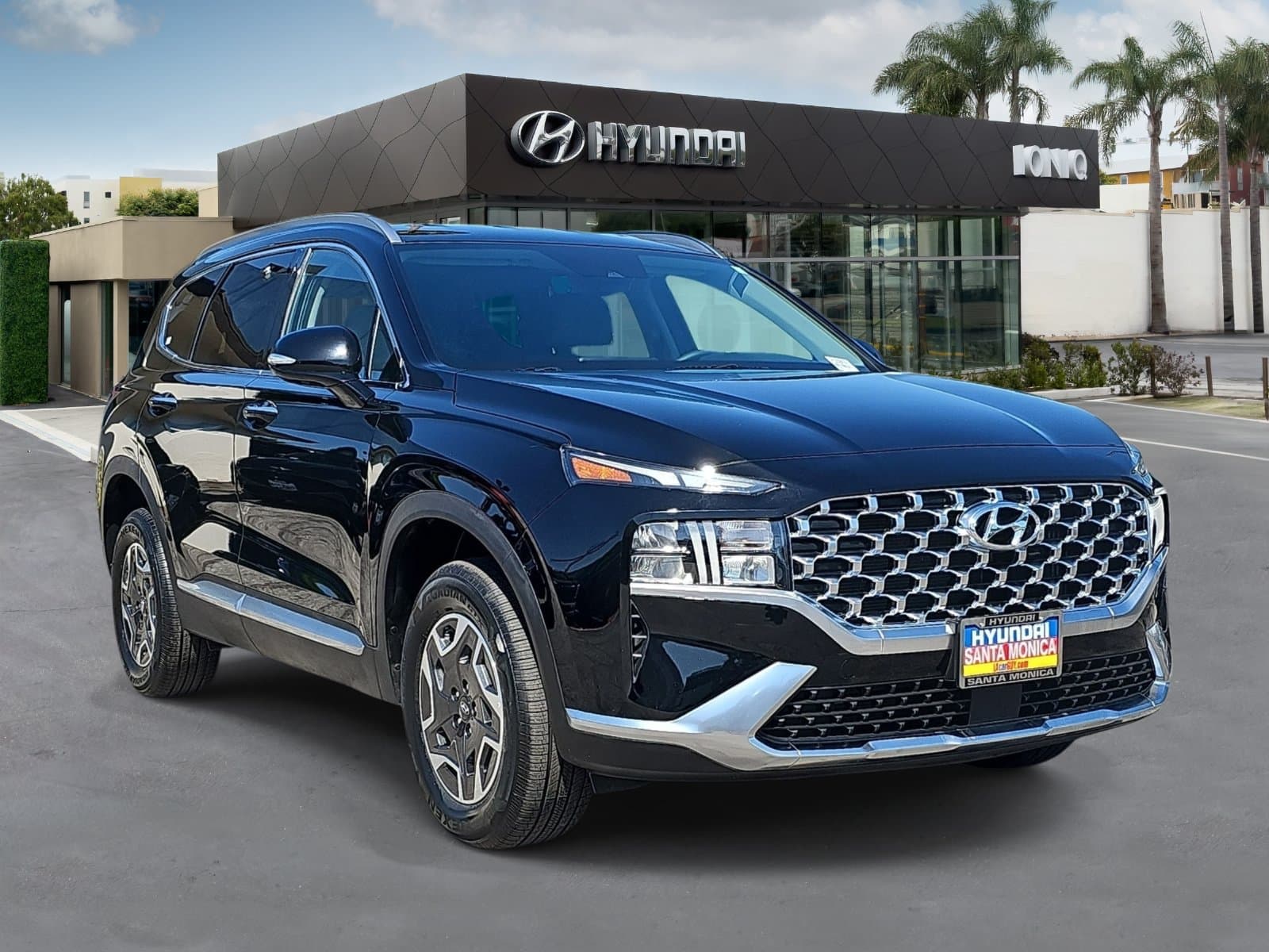 2022 Hyundai Santa Fe Hybrid Blue — photo 1 of 40