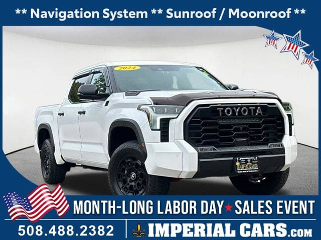 2024 Toyota Tundra 4WD TRD Pro Hybrid — photo 1 of 40