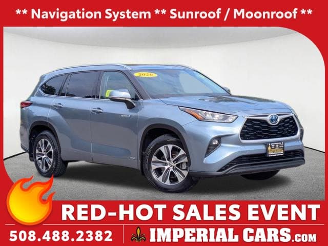 2020 Toyota Highlander Hybrid XLE — photo 1 of 34