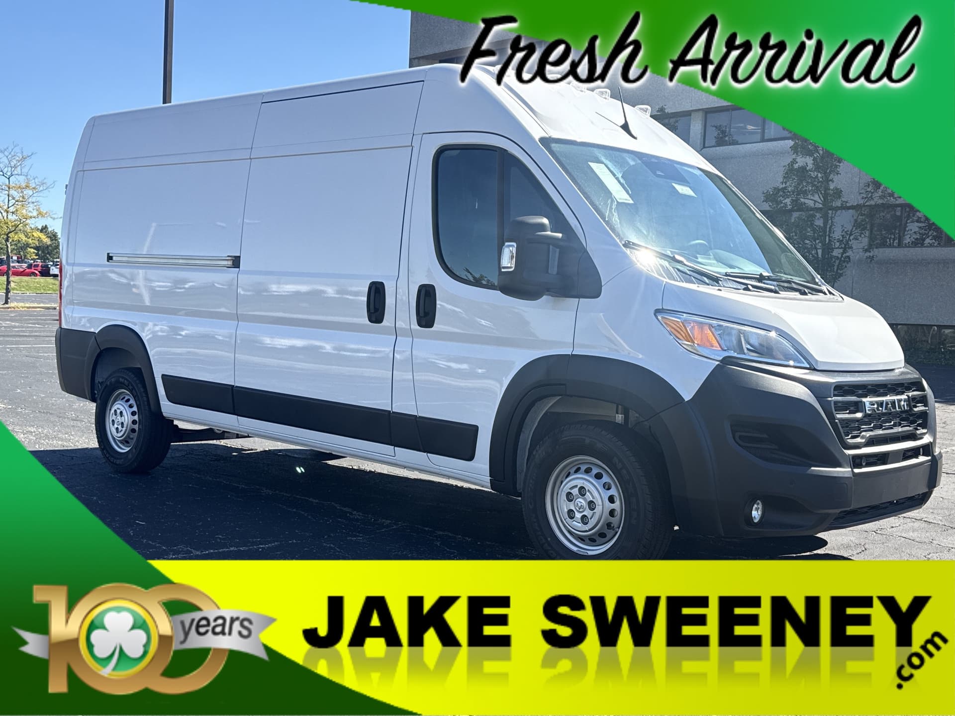 2026 RAM ProMaster Cargo Van Tradesman — photo 1 of 37