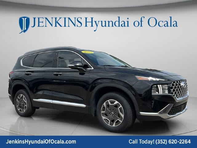 2023 Hyundai Santa Fe Hybrid Blue — photo 1 of 37