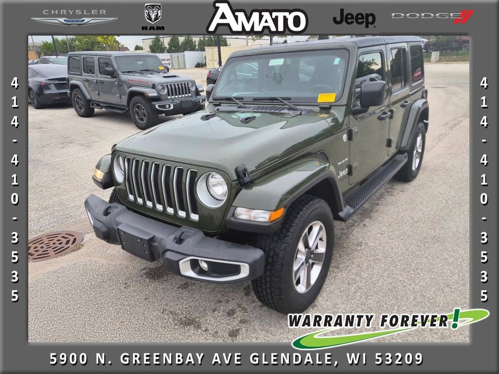 2021 Jeep Wrangler Unlimited Sahara — photo 1 of 11