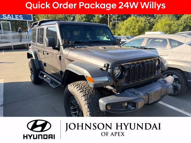 2024 Jeep Wrangler Willys — photo 1 of 9