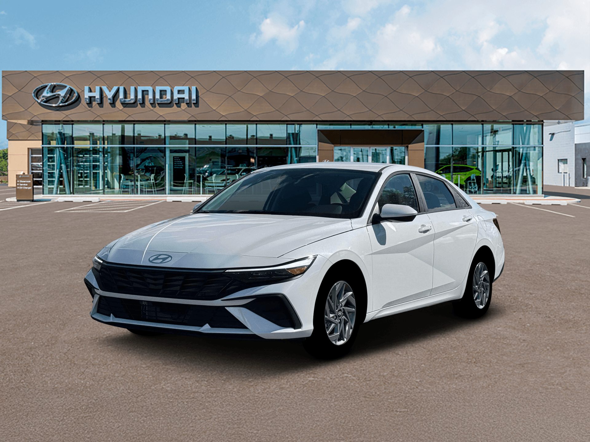 2026 Hyundai Elantra Hybrid Blue — photo 1 of 19