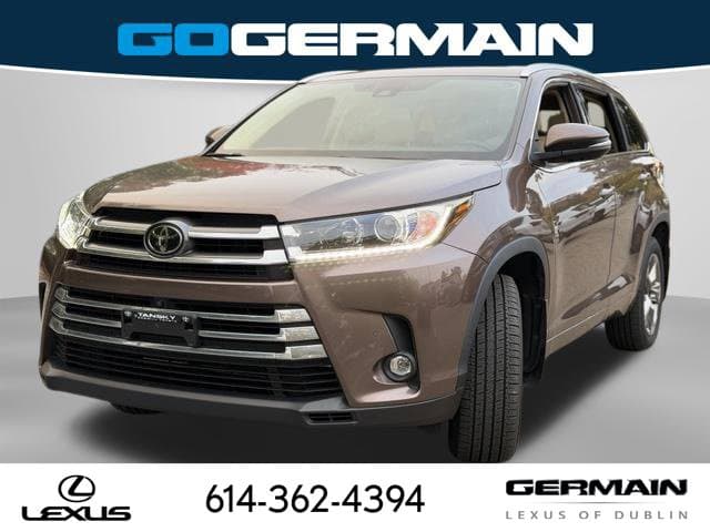 2019 Toyota Highlander Limited Platinum — photo 1 of 18