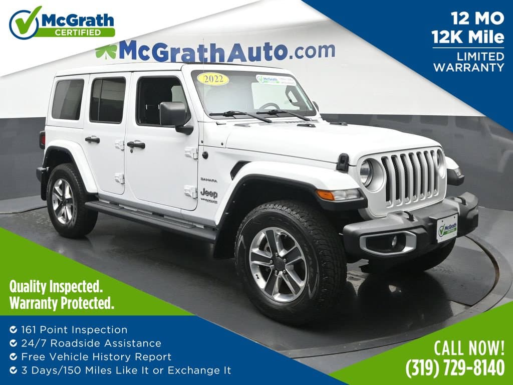 2022 Jeep Wrangler Unlimited Sahara — photo 1 of 26