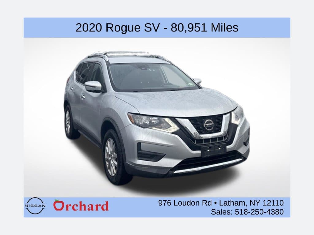 2020 Nissan Rogue SV — photo 1 of 10