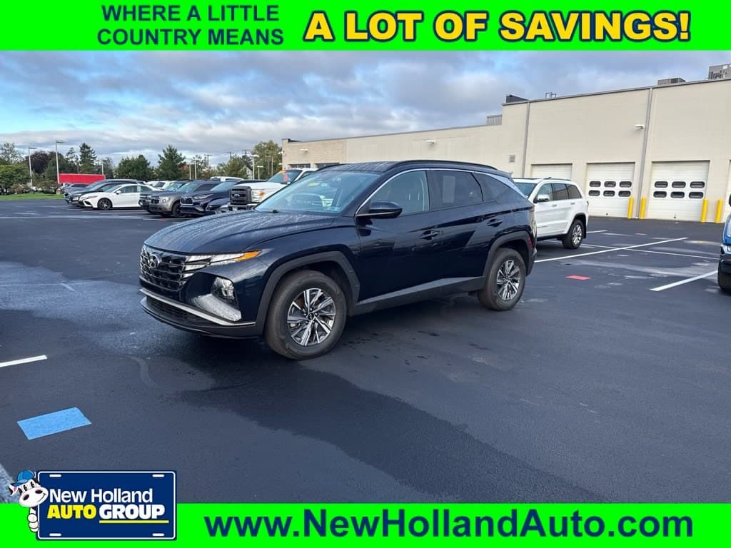 2024 Hyundai Tucson Hybrid Blue — photo 1 of 12