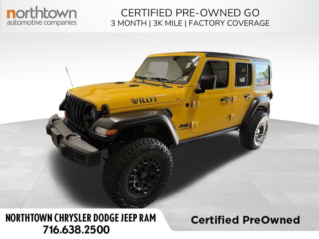 2021 Jeep Wrangler Unlimited Willys — photo 1 of 34