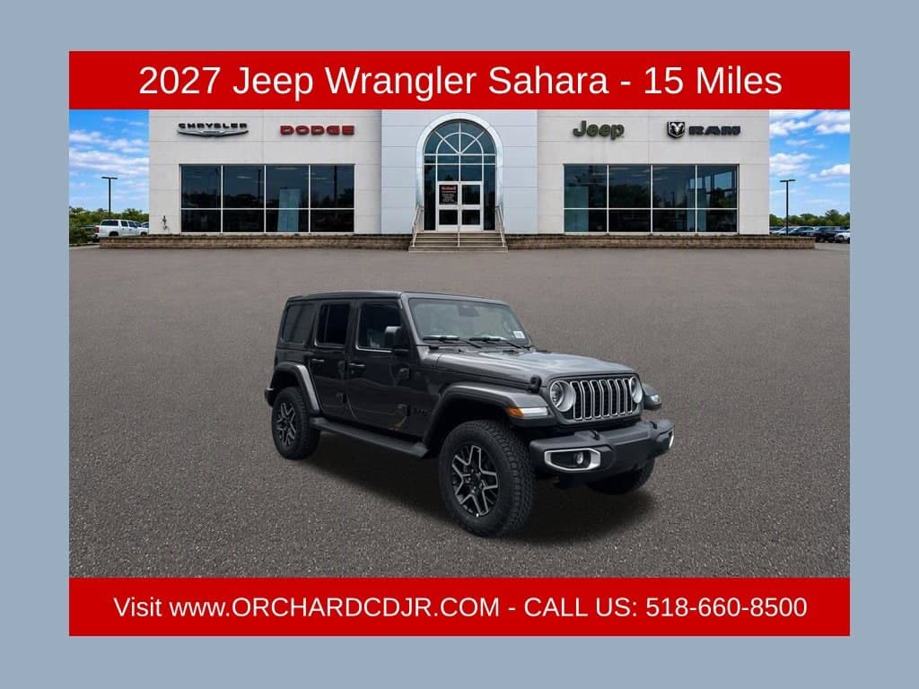 2027 Jeep Wrangler Sahara — photo 1 of 29