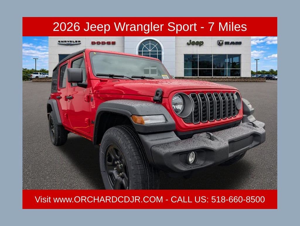 2026 Jeep Wrangler Base — photo 1 of 29