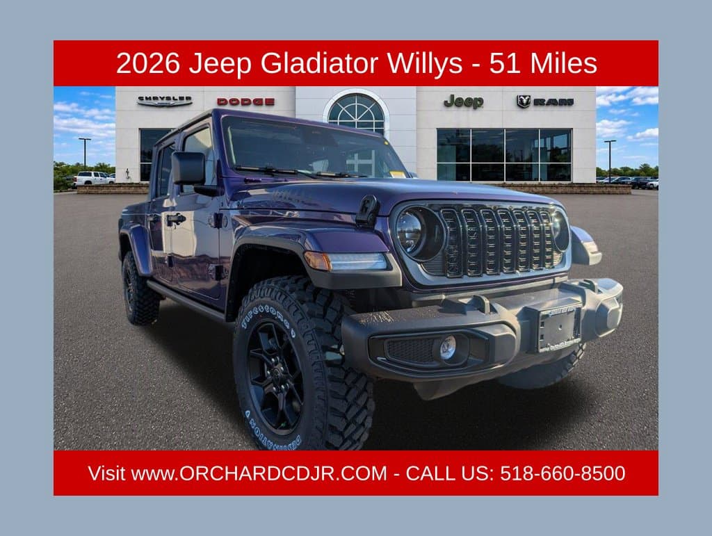 2026 Jeep Gladiator Willys — photo 1 of 40