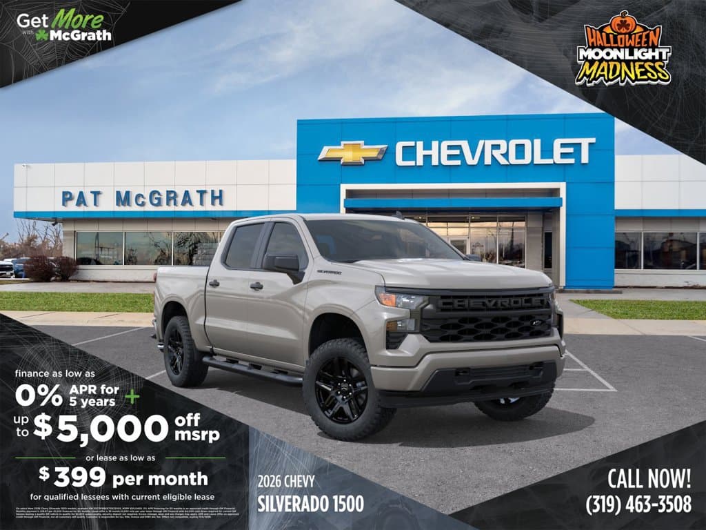 2026 Chevrolet Silverado 1500 Custom — photo 1 of 28