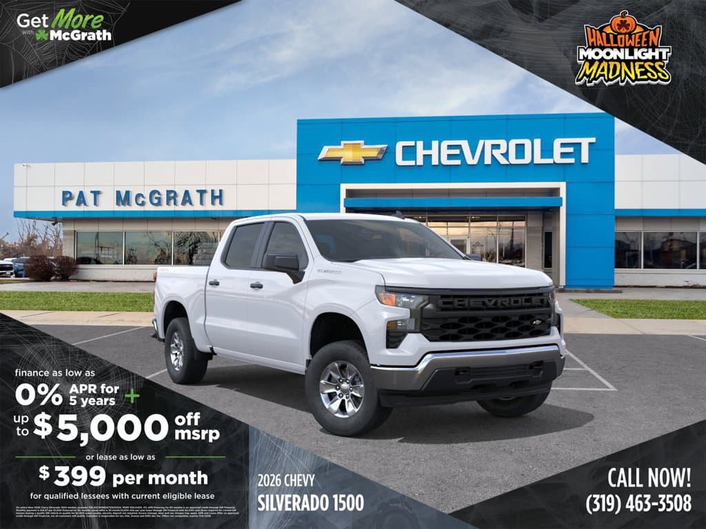 2026 Chevrolet Silverado 1500 Work Truck — photo 1 of 28