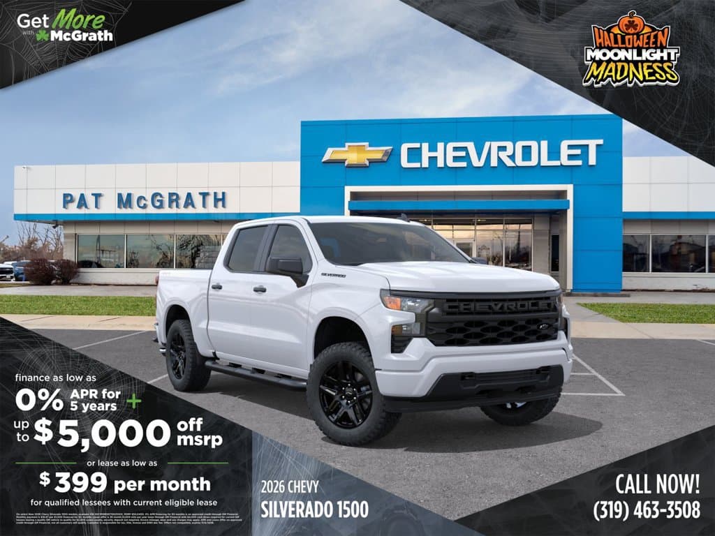 2026 Chevrolet Silverado 1500 Custom — photo 1 of 28