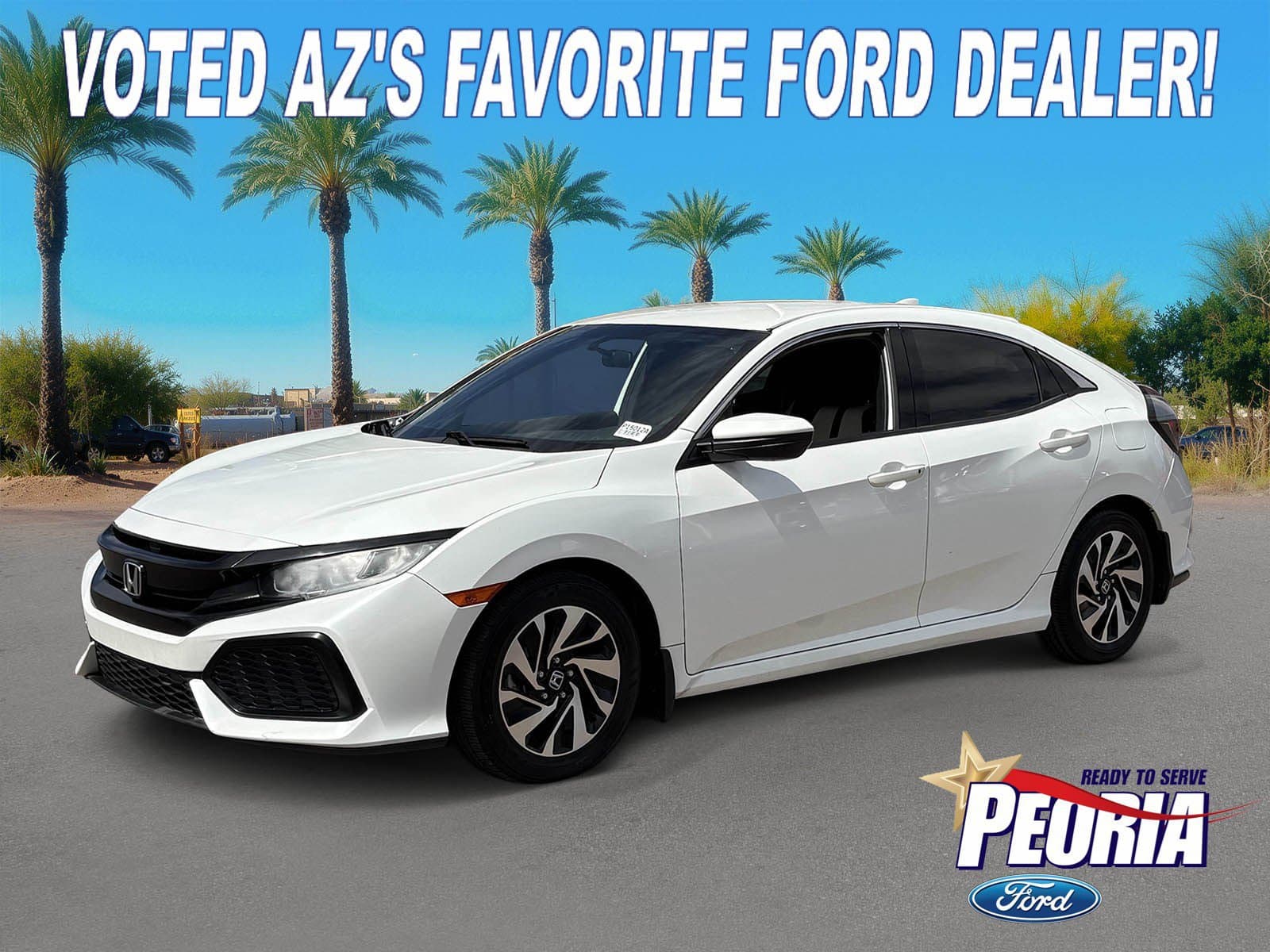 2017 Honda Civic Hatchback LX — photo 1 of 42