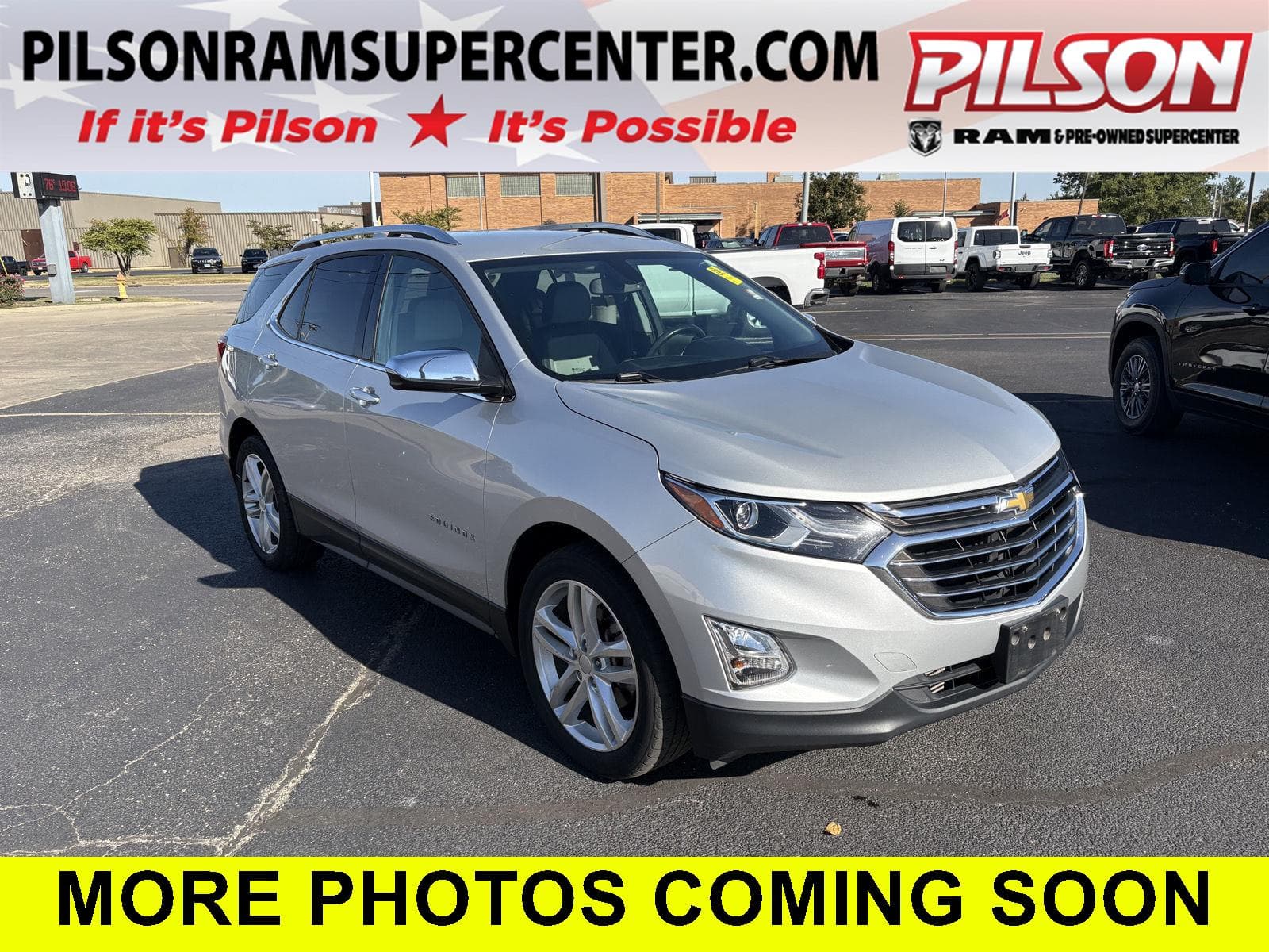 2019 Chevrolet Equinox Premier — photo 1 of 9