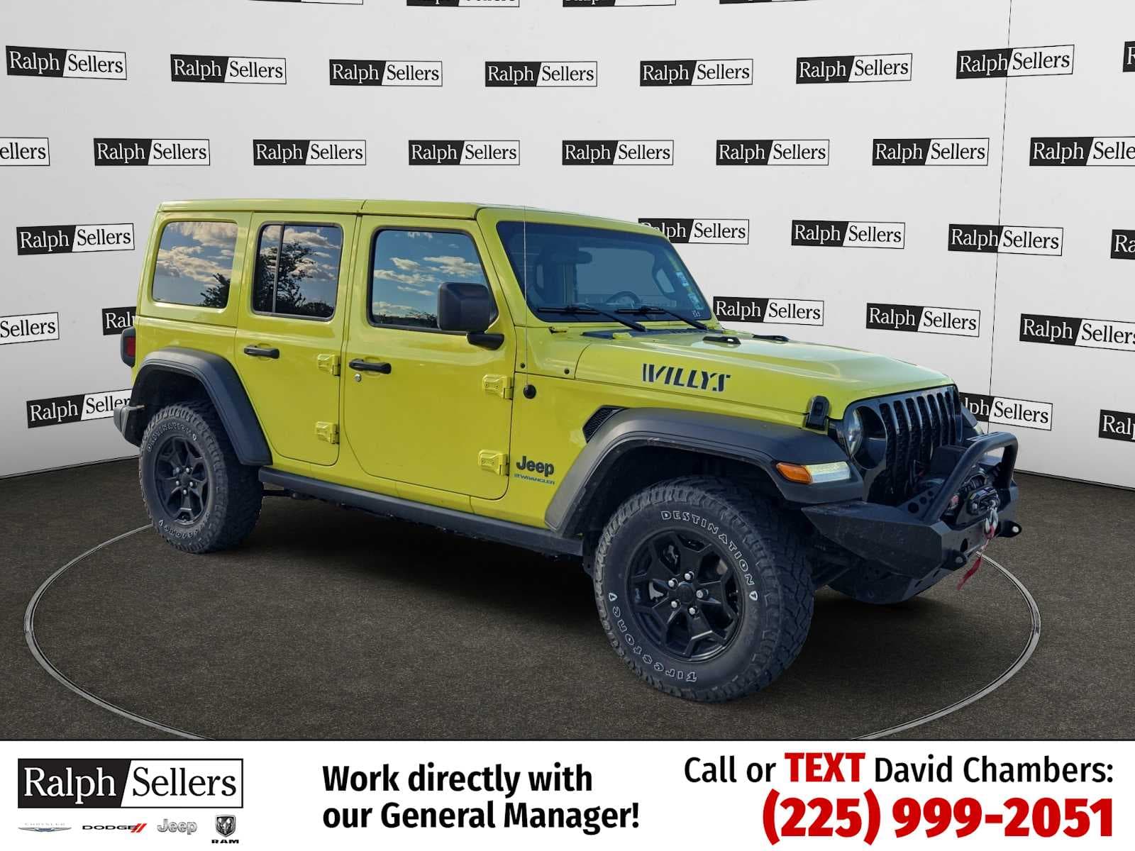 2023 Jeep Wrangler 4xe Willys — photo 1 of 9
