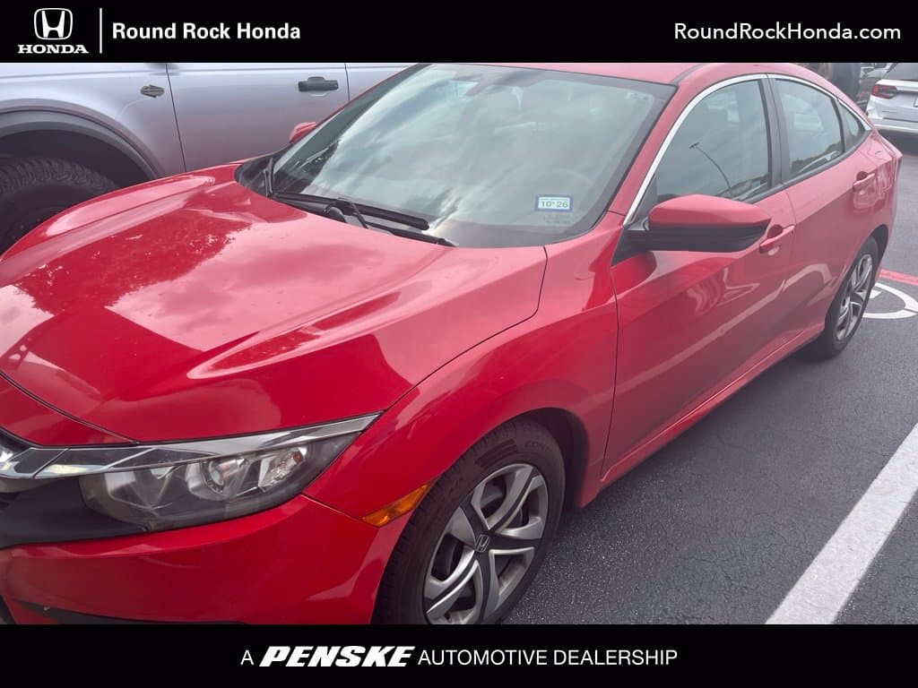 2018 Honda Civic Sedan LX — photo 1 of 5