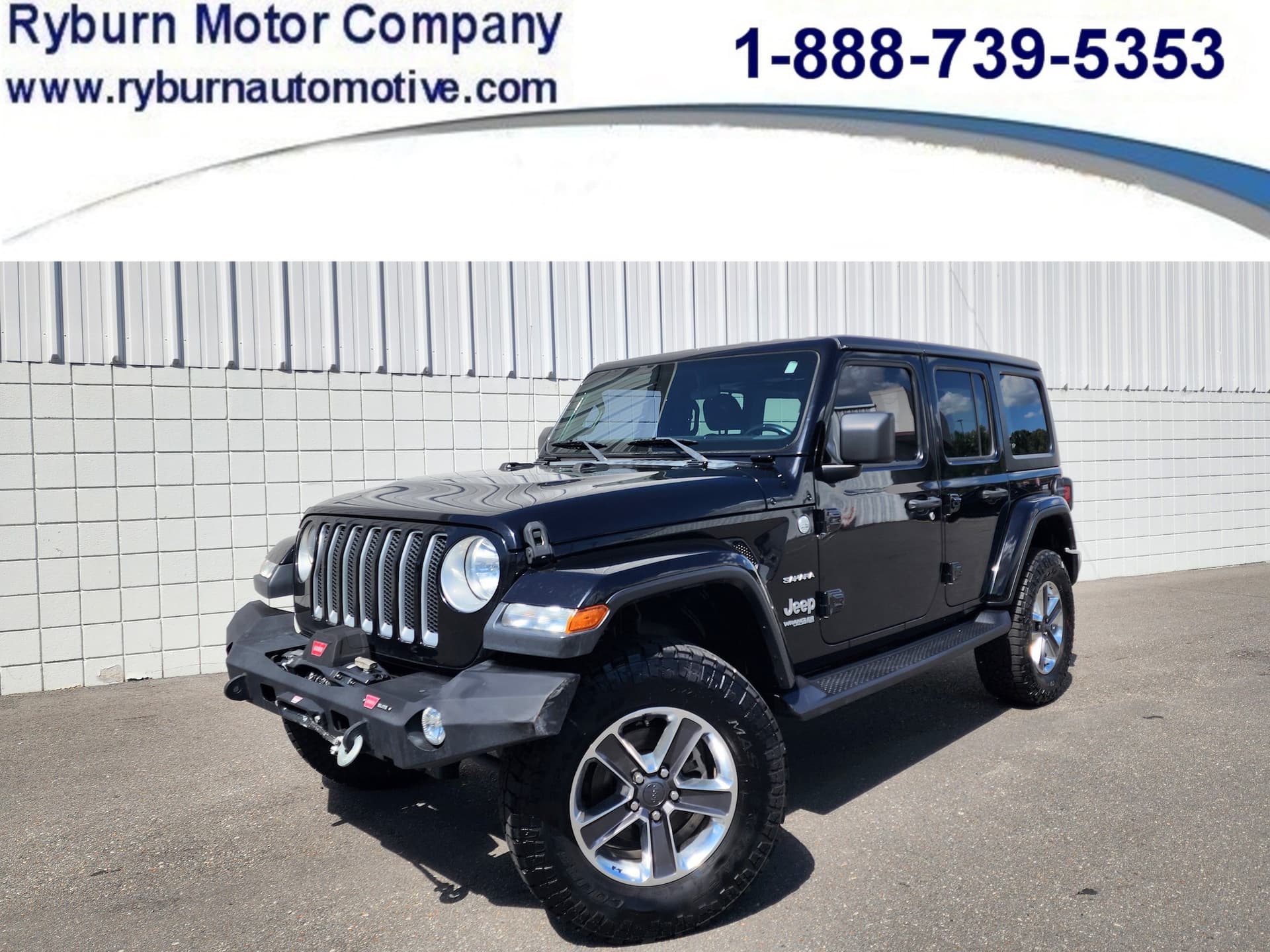 2020 Jeep Wrangler Unlimited Sahara — photo 1 of 15