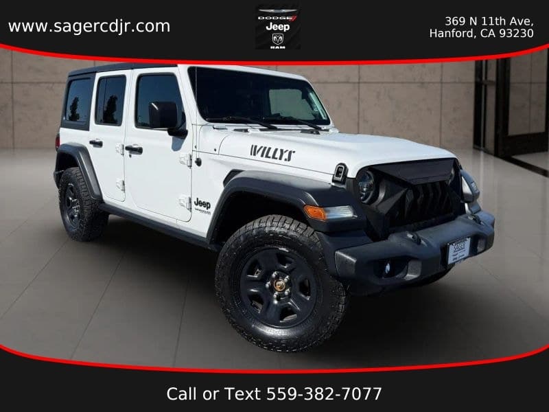2020 Jeep Wrangler Sport — photo 1 of 25