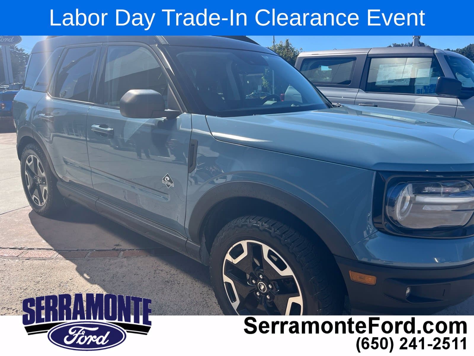 2022 Ford Bronco Sport Outer Banks — photo 1 of 13