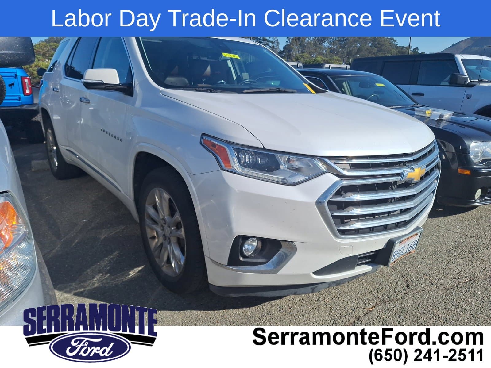 2019 Chevrolet Traverse High Country — photo 1 of 22