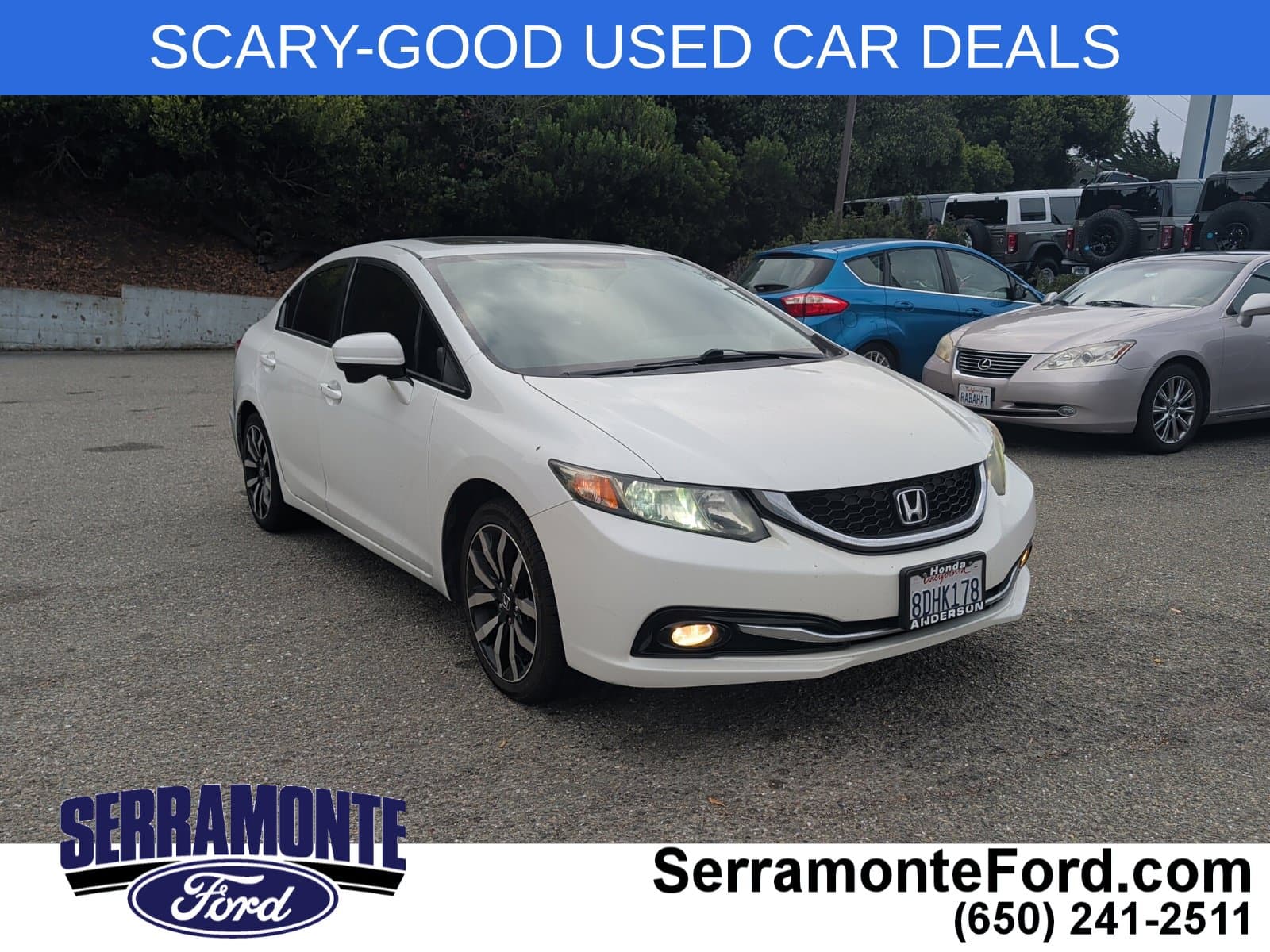 2014 Honda Civic Sedan EX-L — photo 1 of 15