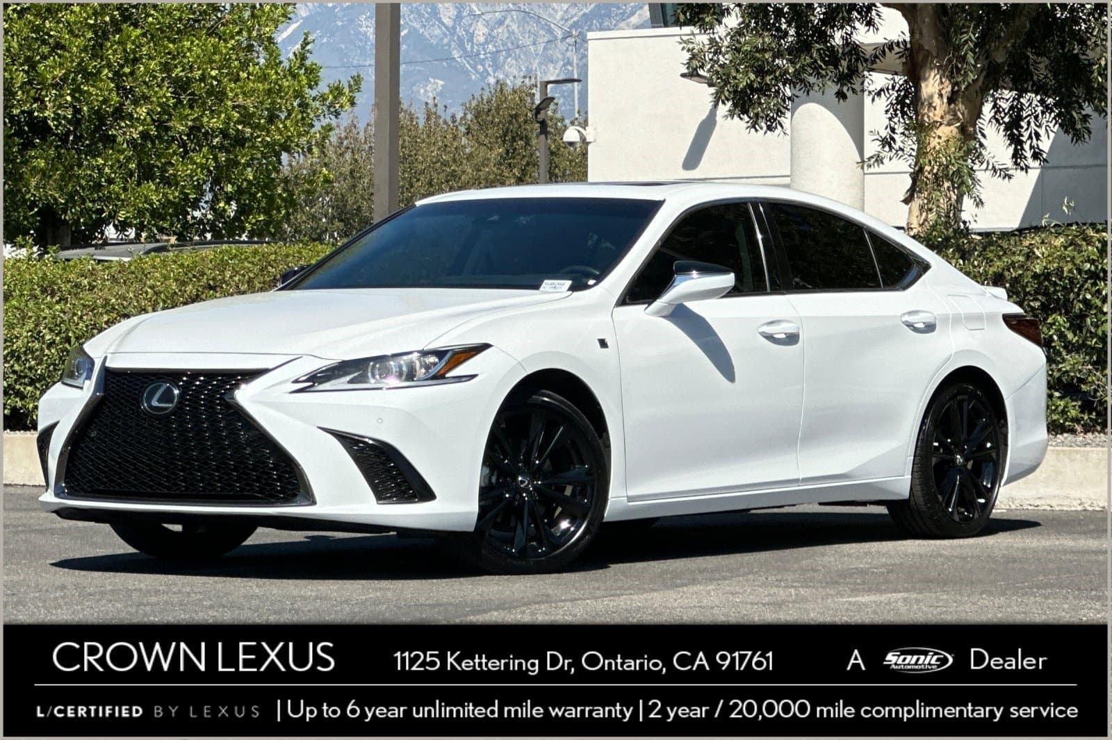 2025 Lexus ES ES 300h F SPORT Design — photo 1 of 34