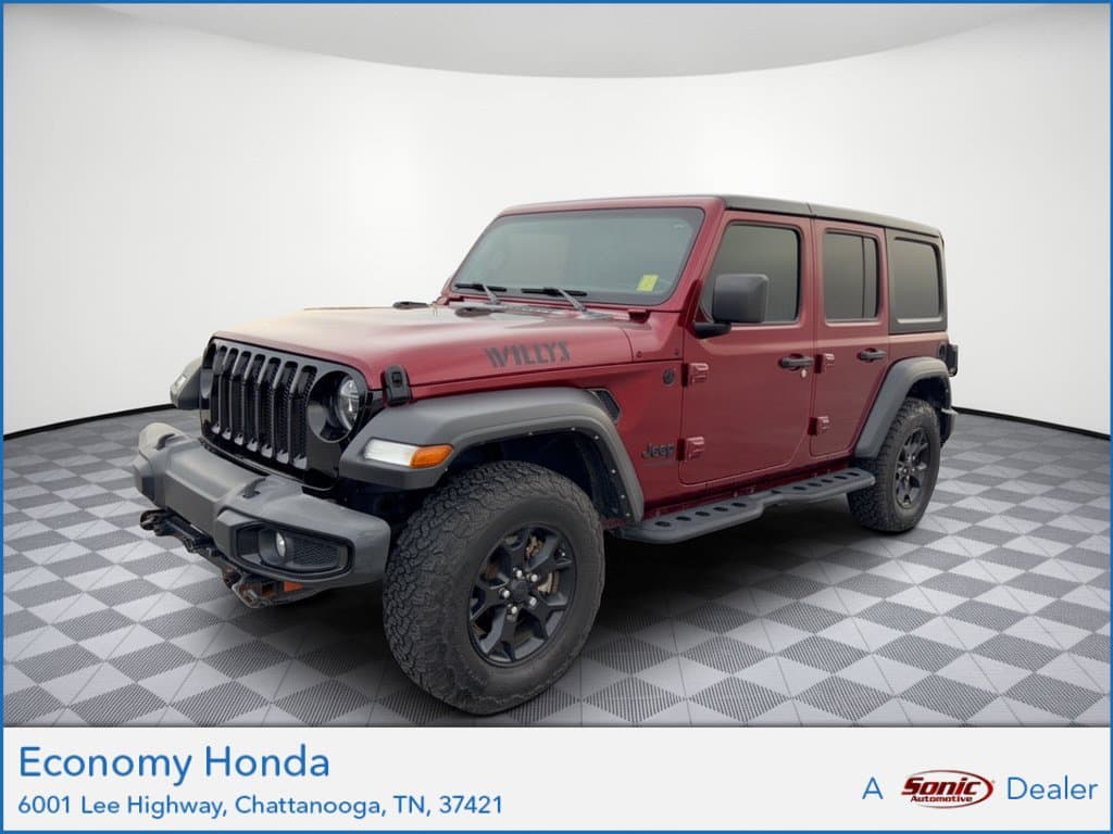 2021 Jeep Wrangler Unlimited Willys — photo 1 of 10
