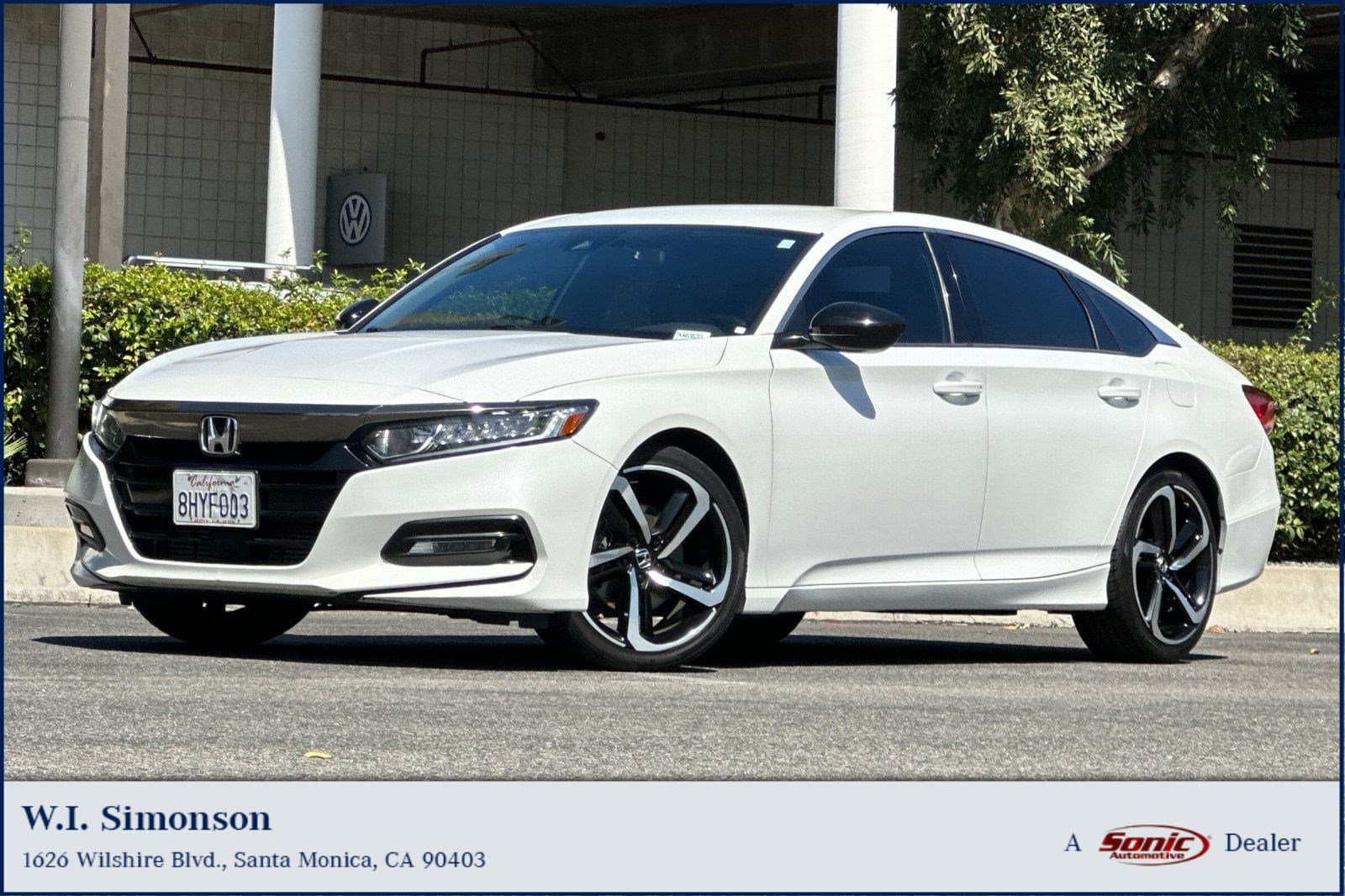 2019 Honda Accord Sedan Sport 1.5T — photo 1 of 33