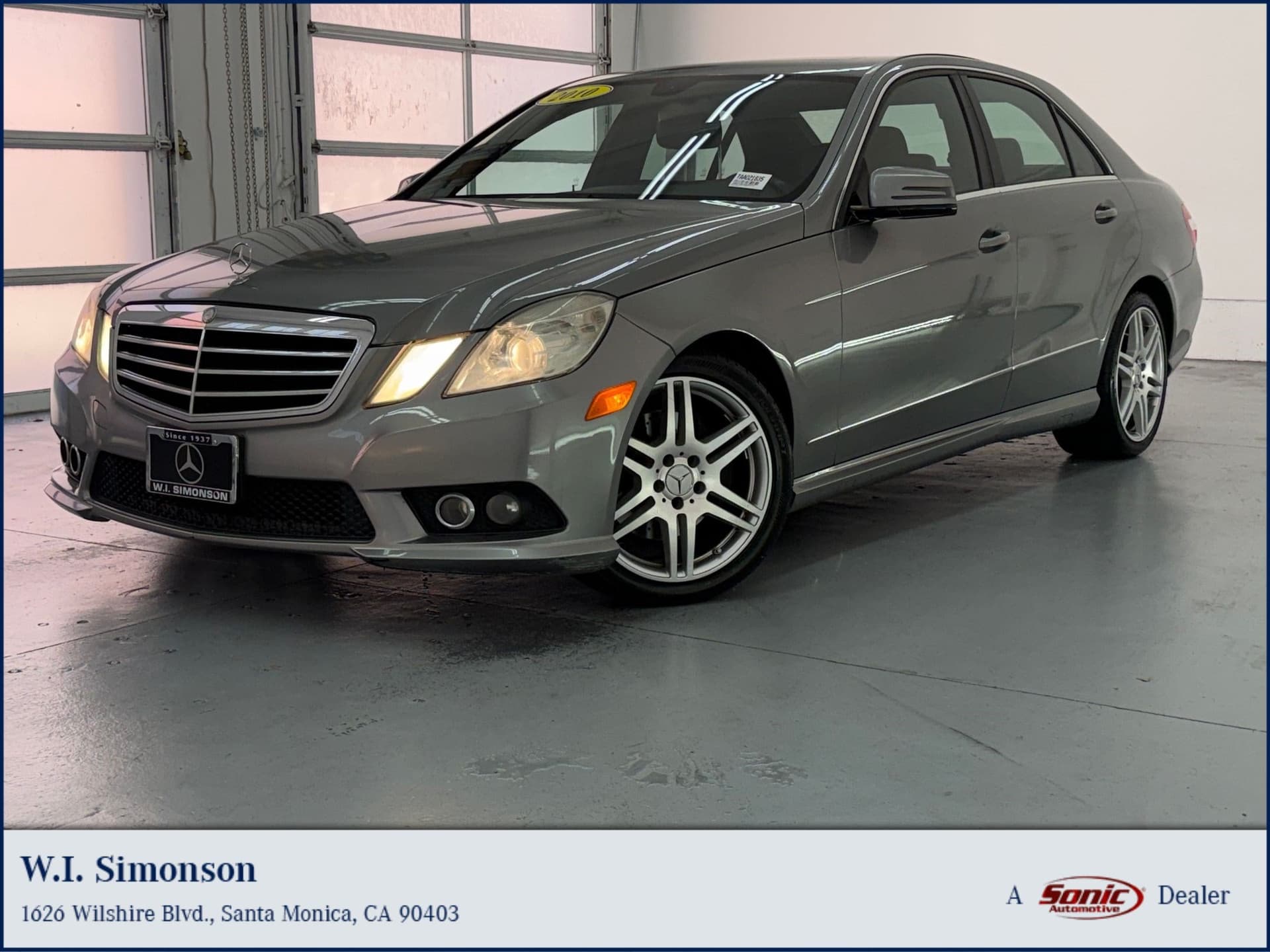 2010 Mercedes-Benz E-Class E 350 Luxury — photo 1 of 32