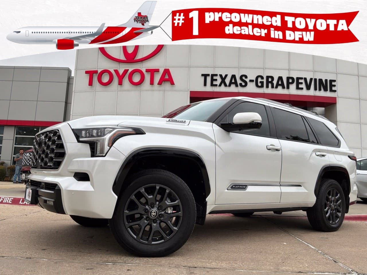 2025 Toyota Sequoia Platinum — photo 1 of 55