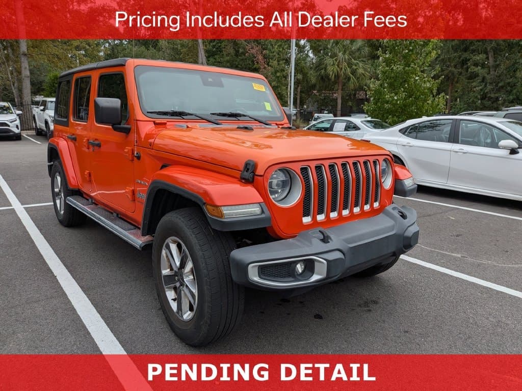 2019 Jeep Wrangler Unlimited Sahara — photo 1 of 10