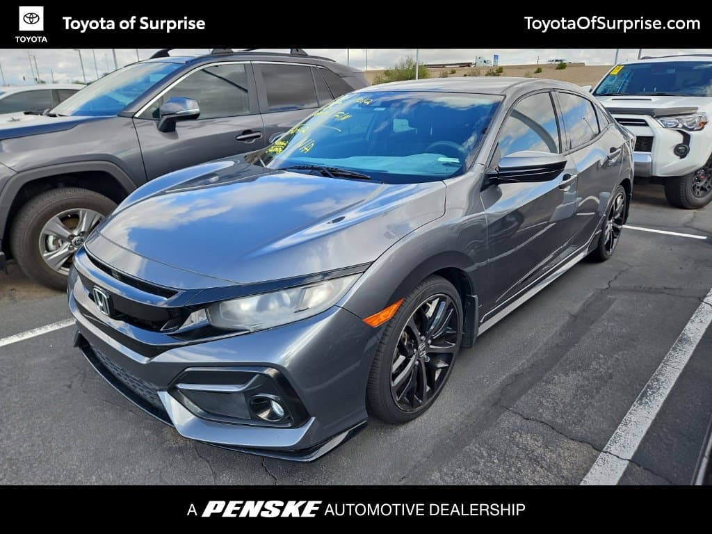 2021 Honda Civic Hatchback Sport — photo 1 of 13