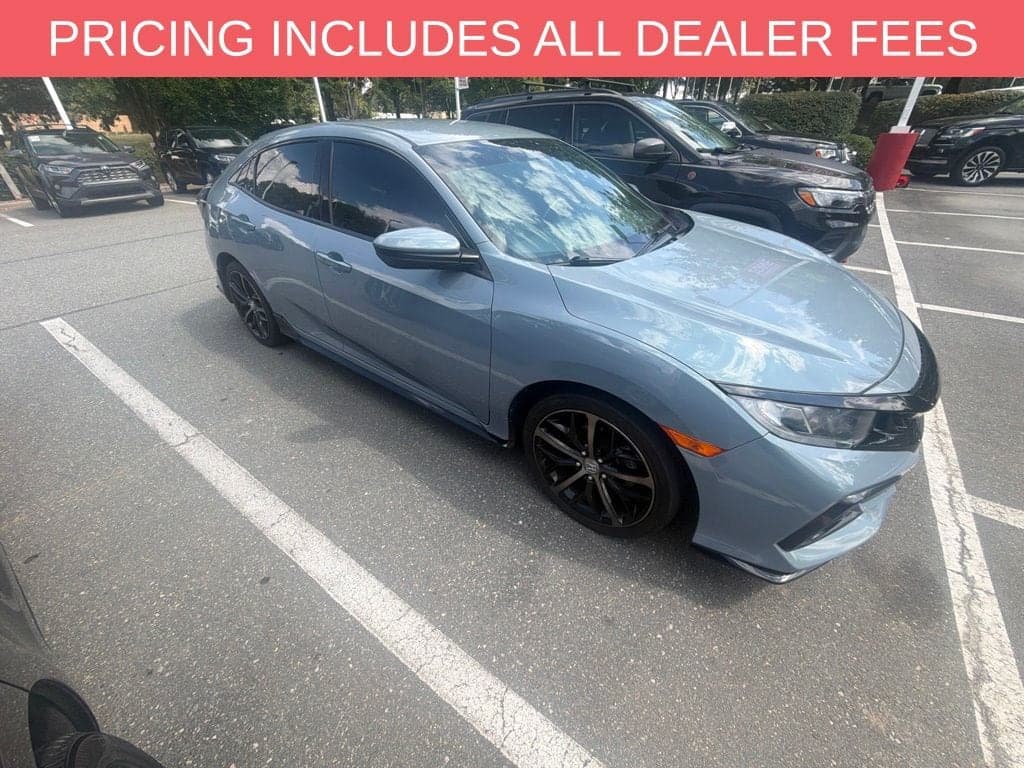 2021 Honda Civic Hatchback Sport — photo 1 of 9