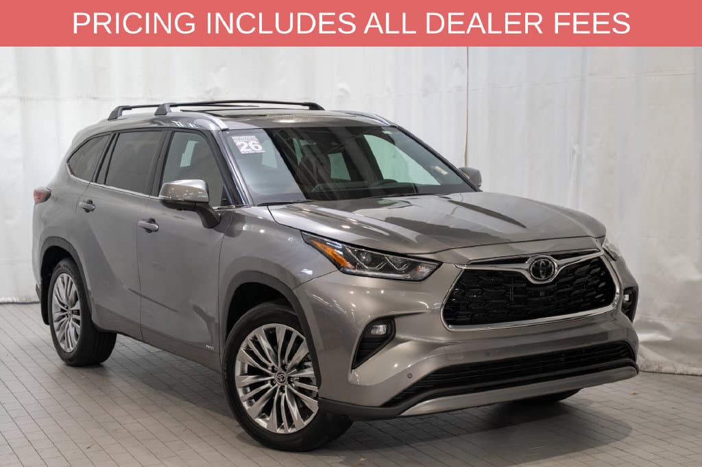 2026 Toyota Highlander Hybrid Platinum — photo 1 of 26