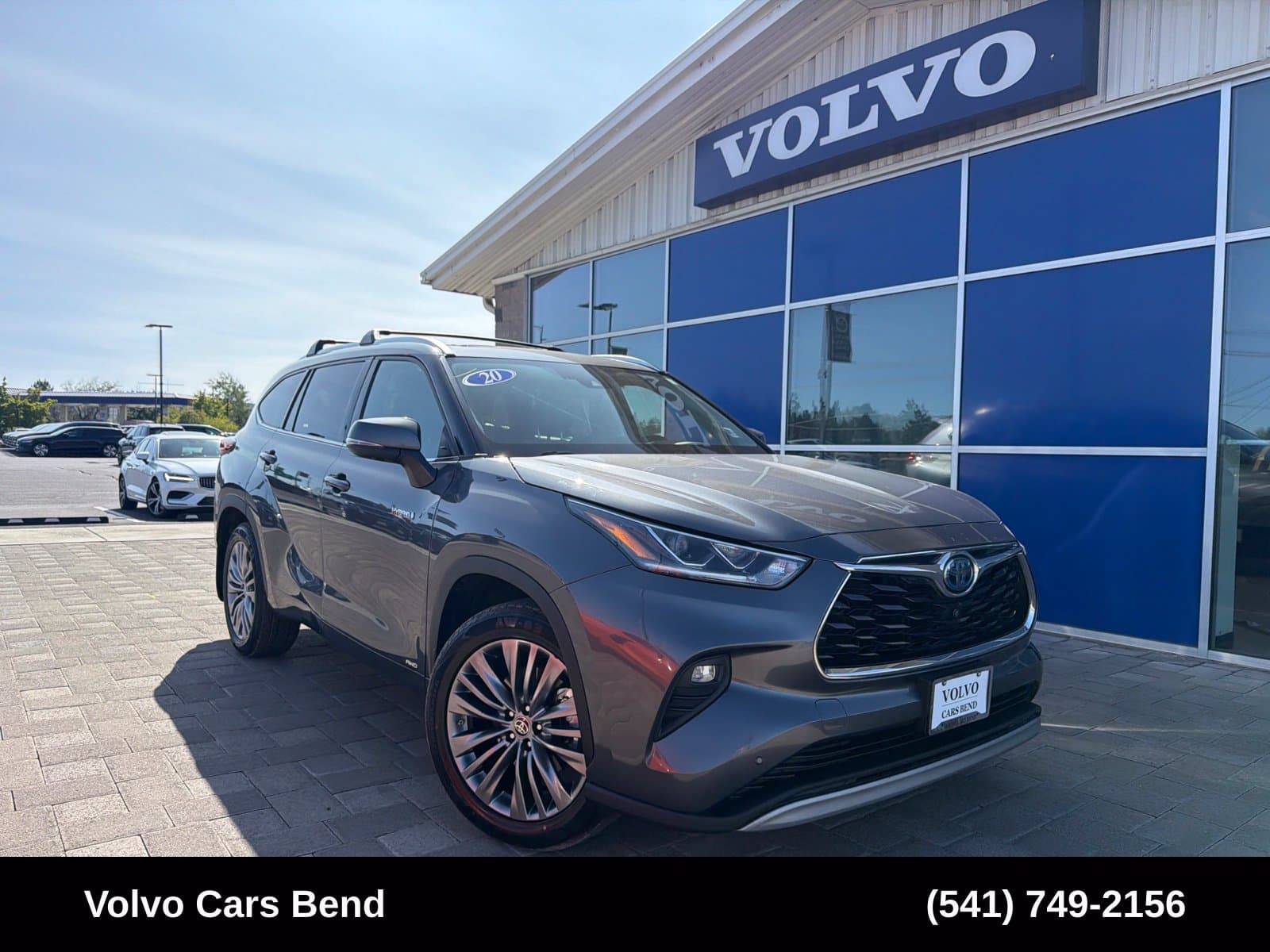 2020 Toyota Highlander Hybrid Platinum — photo 1 of 27